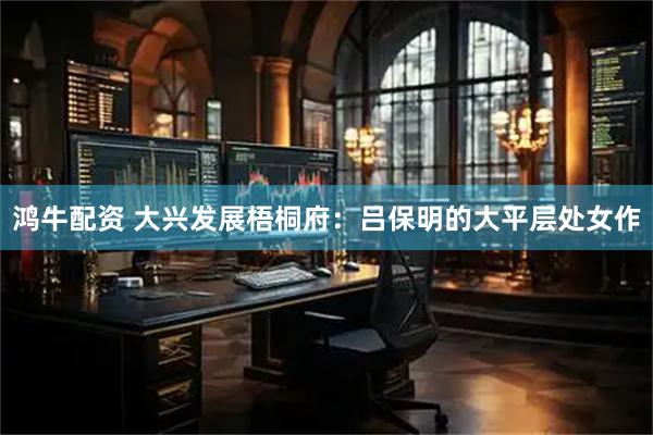 鸿牛配资 大兴发展梧桐府：吕保明的大平层处女作