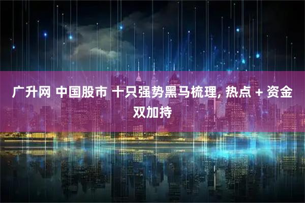 广升网 中国股市 十只强势黑马梳理, 热点 + 资金双加持